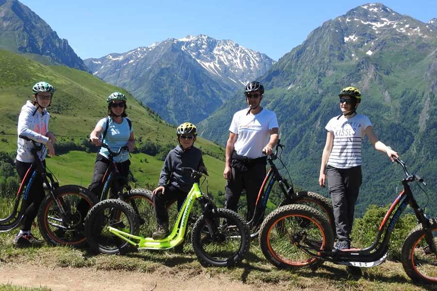 Activité Trottinette de descente Loudenvielle